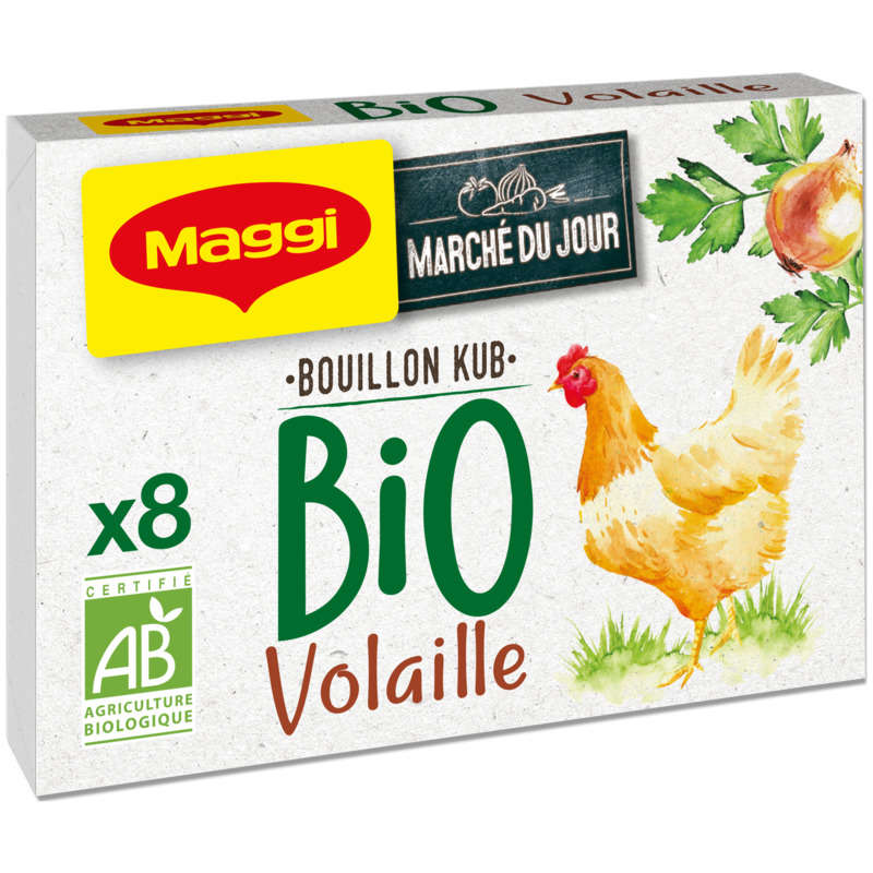 Maggi Organic Poultry Broth 80g