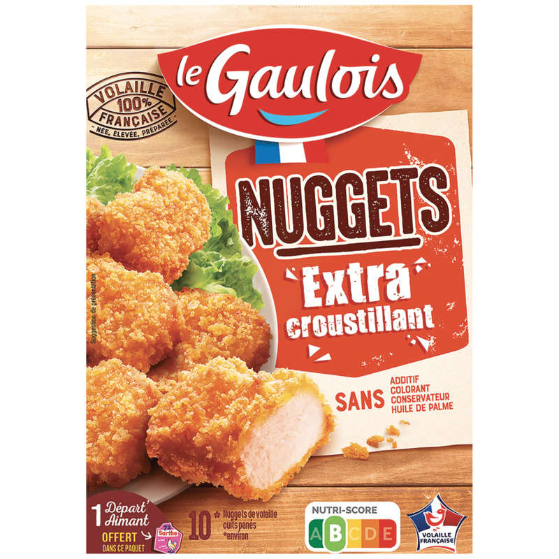 Le Gaulois Nuggets Extra Croustillant 200G