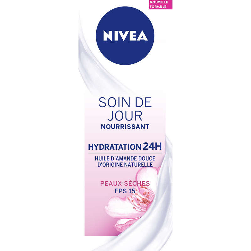 Nivea 24H Day Cream Moisturizing SPF15 Nourishing 50ml