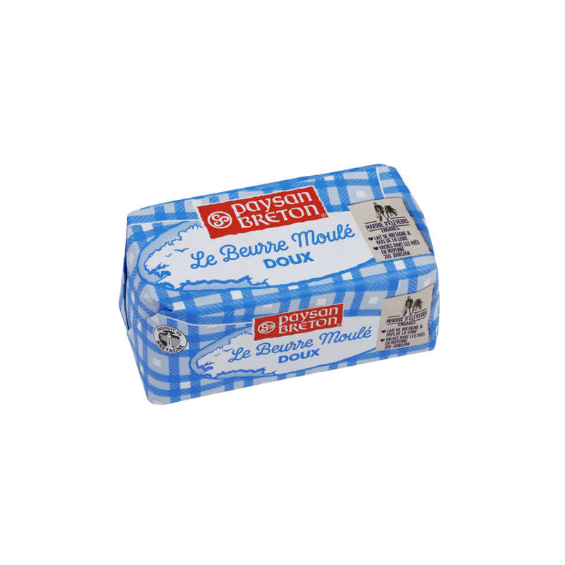 Paysan Breton Beurre moulé doux 250g