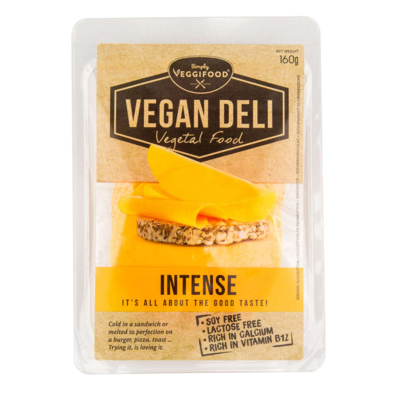 Vegandeli tranche cheddar 160g