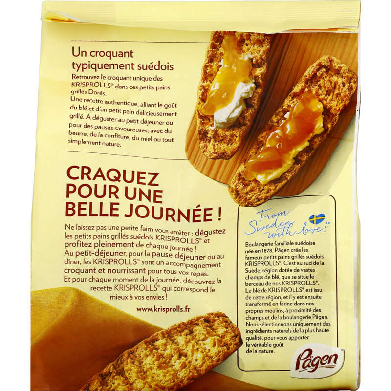 Krisprolls Petits Pains Dorés 240g