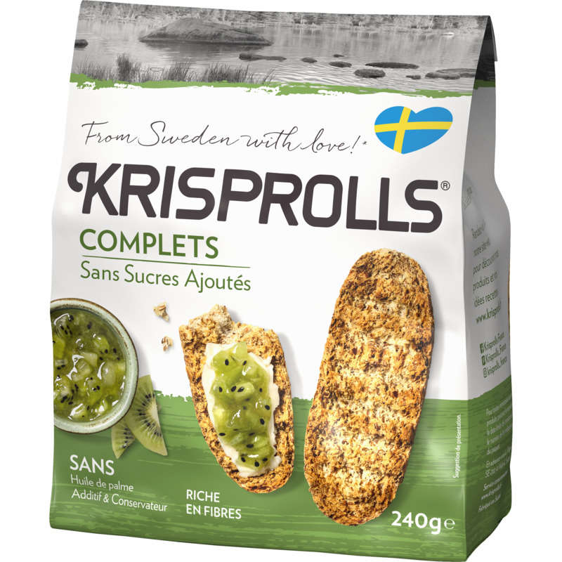 Krisprolls Wholemeal Bread Rolls 240G