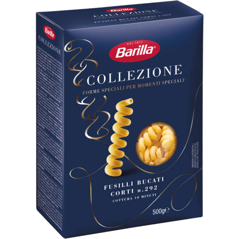 Barilla Collezione Pasta Fusili Bucati 500g