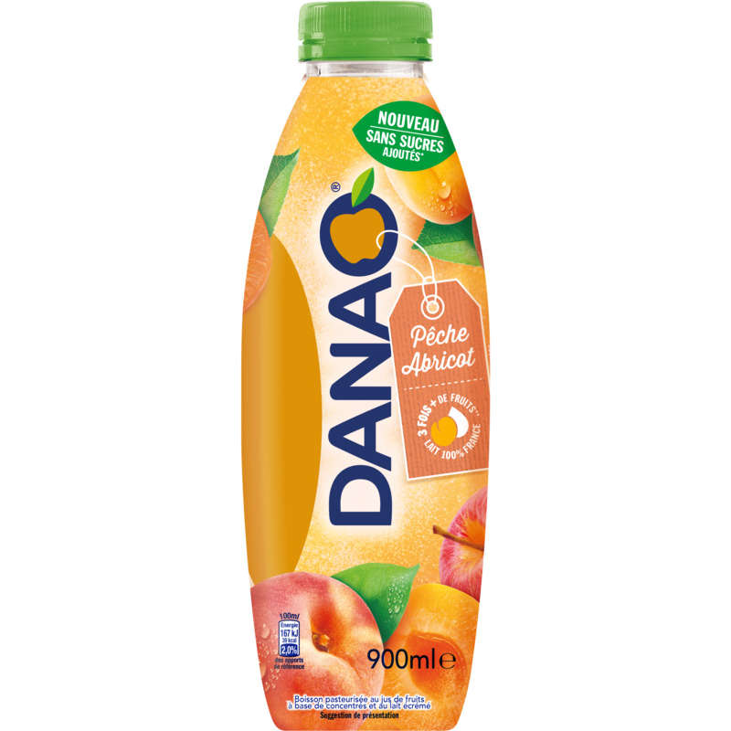 Danao Pêche Abricot 900ml