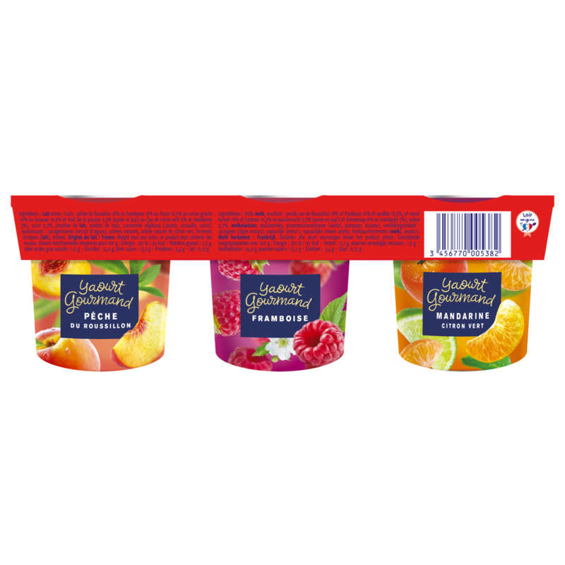 Mamie Nova Yaourt aux fruits 6x150g