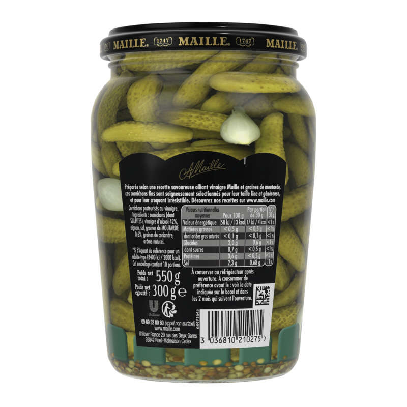 Maille Cornichons Fins 300G