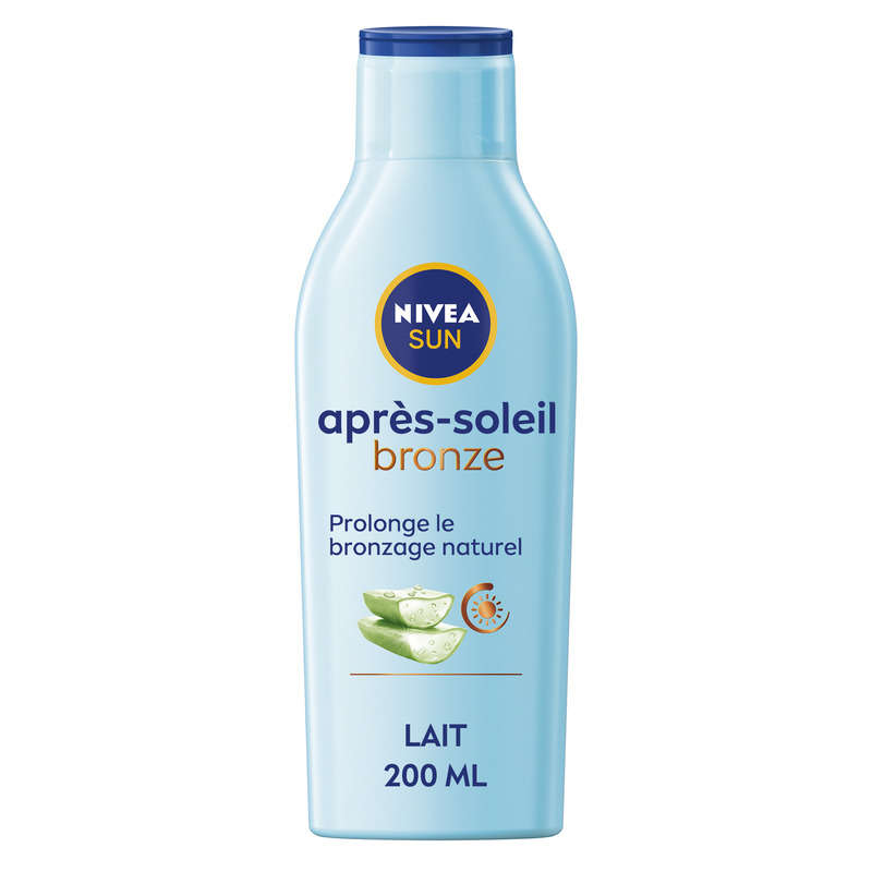 Nivea Lait Après-Soleil Prolongateur De Bronzage Aloe Vera Bio 200Ml