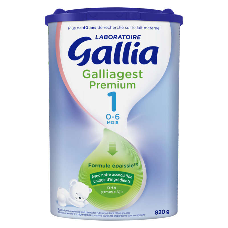 Galliagest premium milk 1 from 0-6 months 820 g