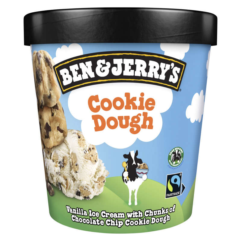 Ben & Jerry's Cookie Dough Ice Cream Tub 406g