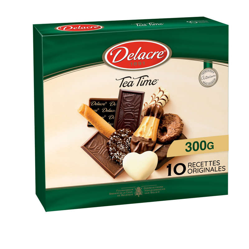 Delacre Assortiment De Biscuit Tea Time 300G