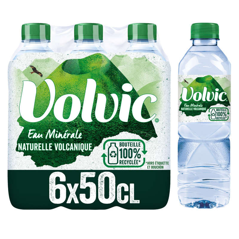 Volvic eau minérale naturelle 6x50L