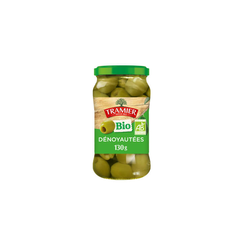 Tramier Olives Vertes Bio 130G