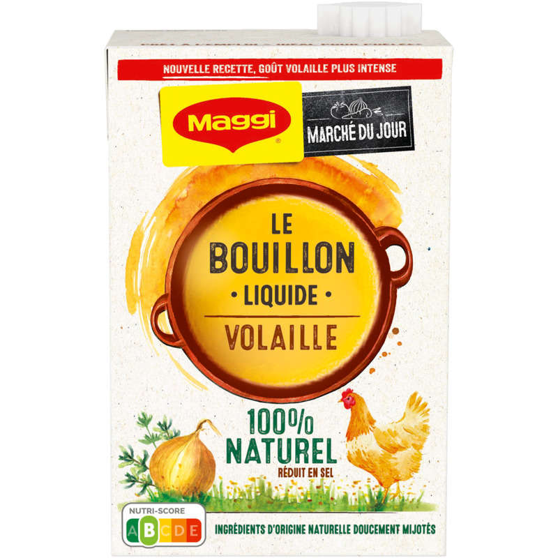 Maggi Liquid Poultry Broth 100% Natural 40cl