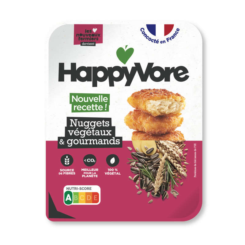 Lnf vegetable nuggets 210g