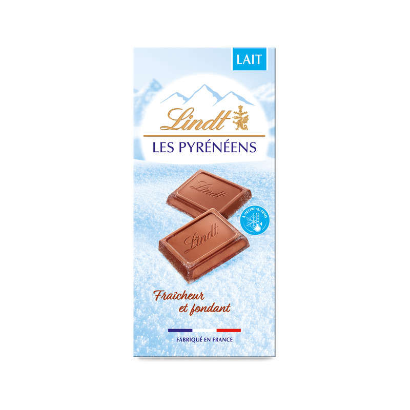 Lindt Pyrenees Milk Chocolate Bar 150G