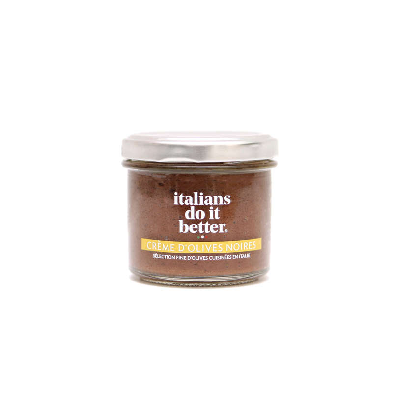 Italians do it better crème d'olives noires 100g