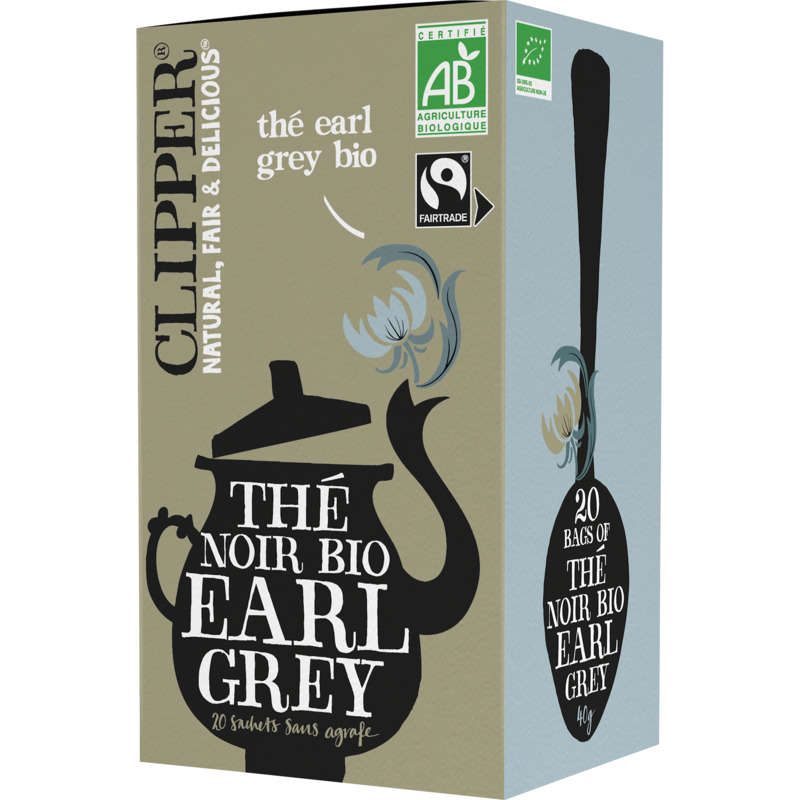 Clipper Thé Earl Grey Bio 20 sachets 40g