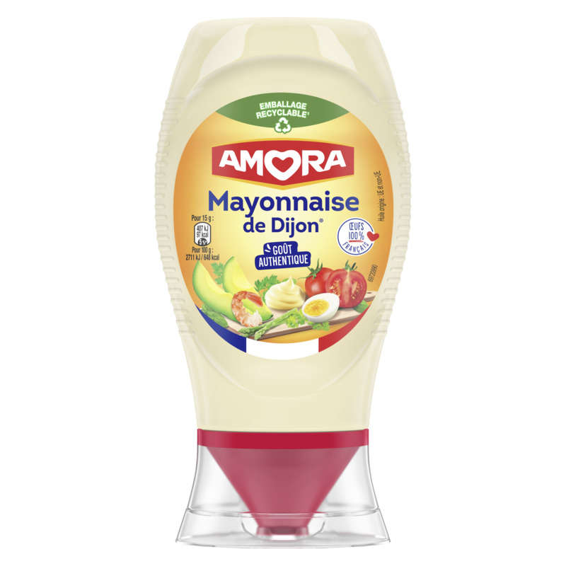 Amora Mayonnaise De Dijon Flacon Souple 235g