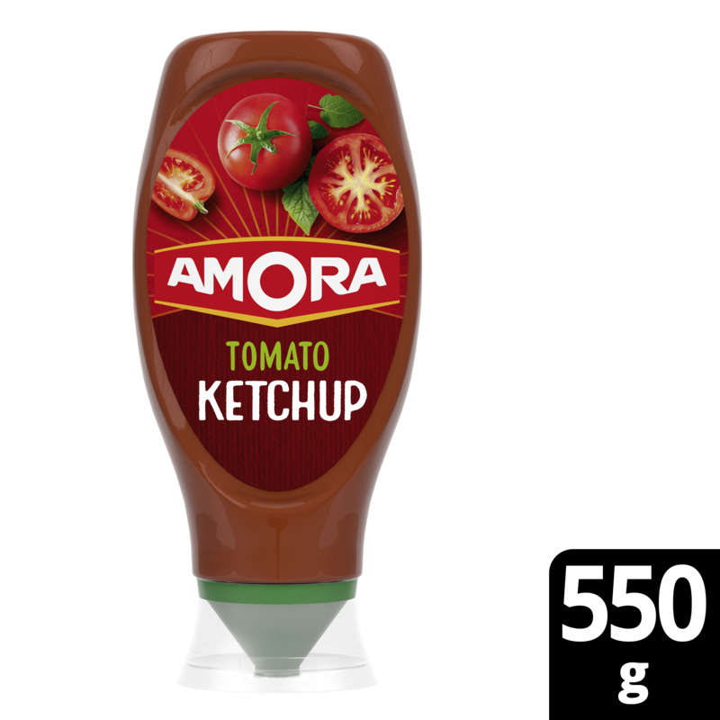 Amora Ketchup Nature Flacon Souple 550G