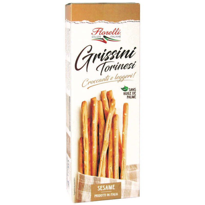 Florelli Breadsticks Torinesi Sesame 125g