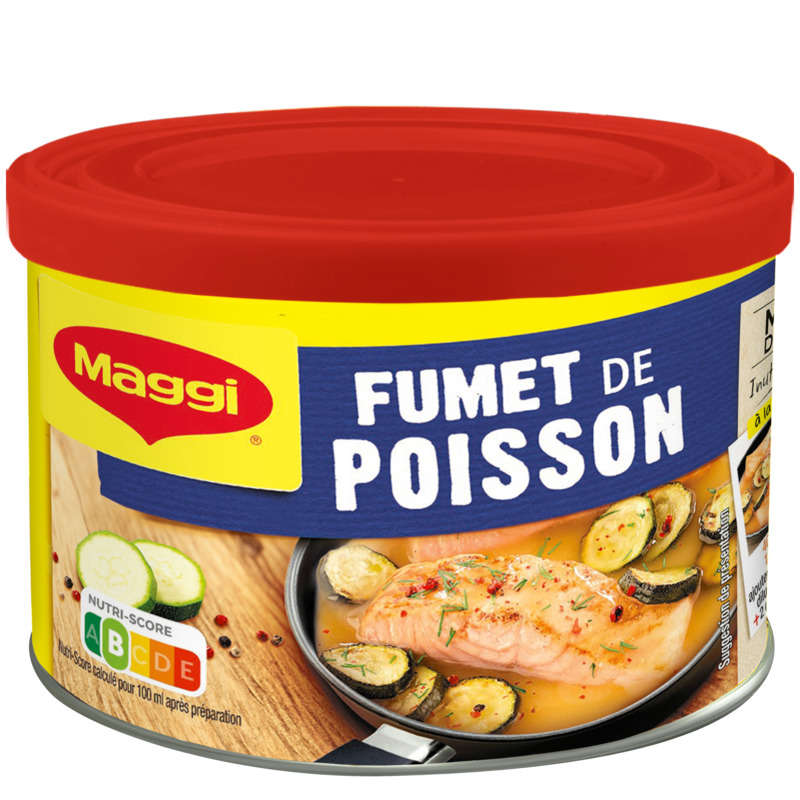 Maggi Fumet de Poisson sans colorant boîte 90g