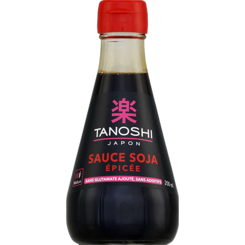 Tanoshi Sauce Soja Epicée 200ml