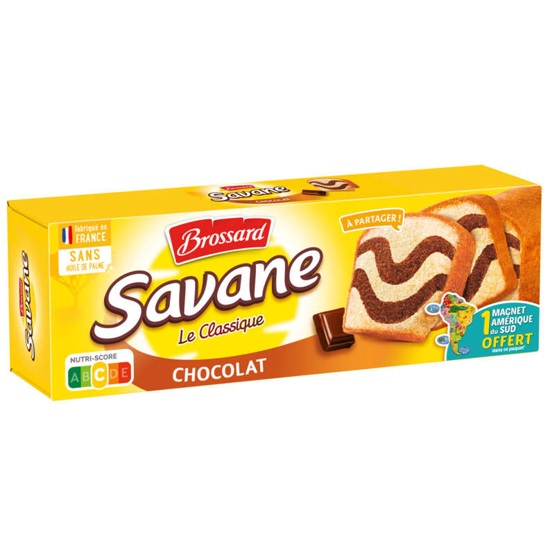 Brossard Savane Gâteaux Le Classique Chocolat 310G