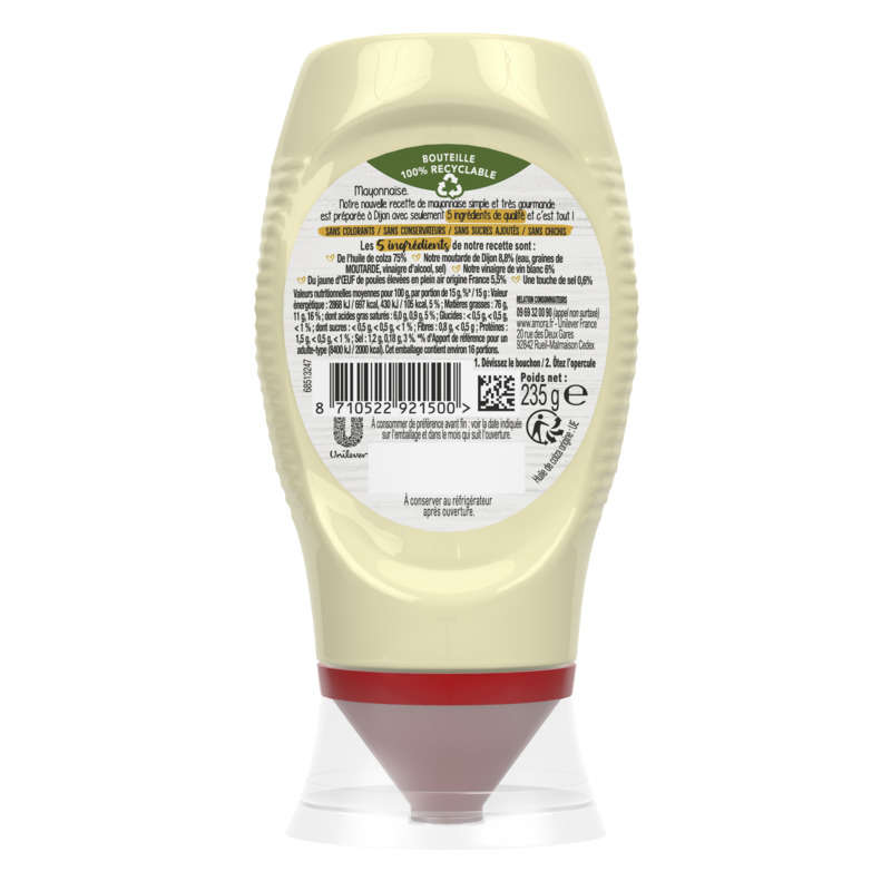 Amora Mayonnaise de Dijon 235g