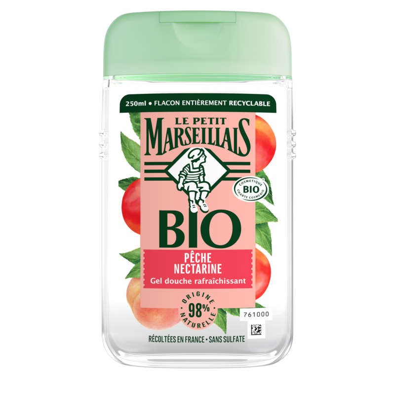 Le Petit Marseillais Bio Gel Douche Rafraîchissant Pêche & Nectarine 250ml