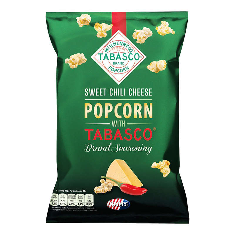 Jimmy’s Popcorn Sweet Chilli Tabasco Fromage 90g