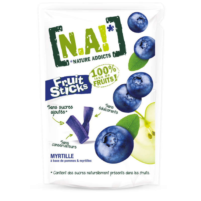 N.A Doypack Fruits Stick à la Myrtille 40g