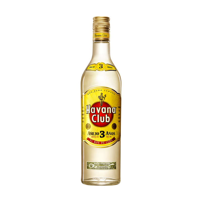 Havana Club White Cuban Rum 3 Years 37.5% -70Cl