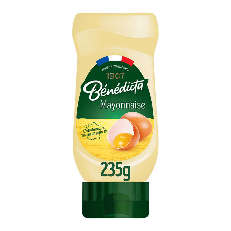 Bénédicta Natural Mayonnaise 235G Bottle