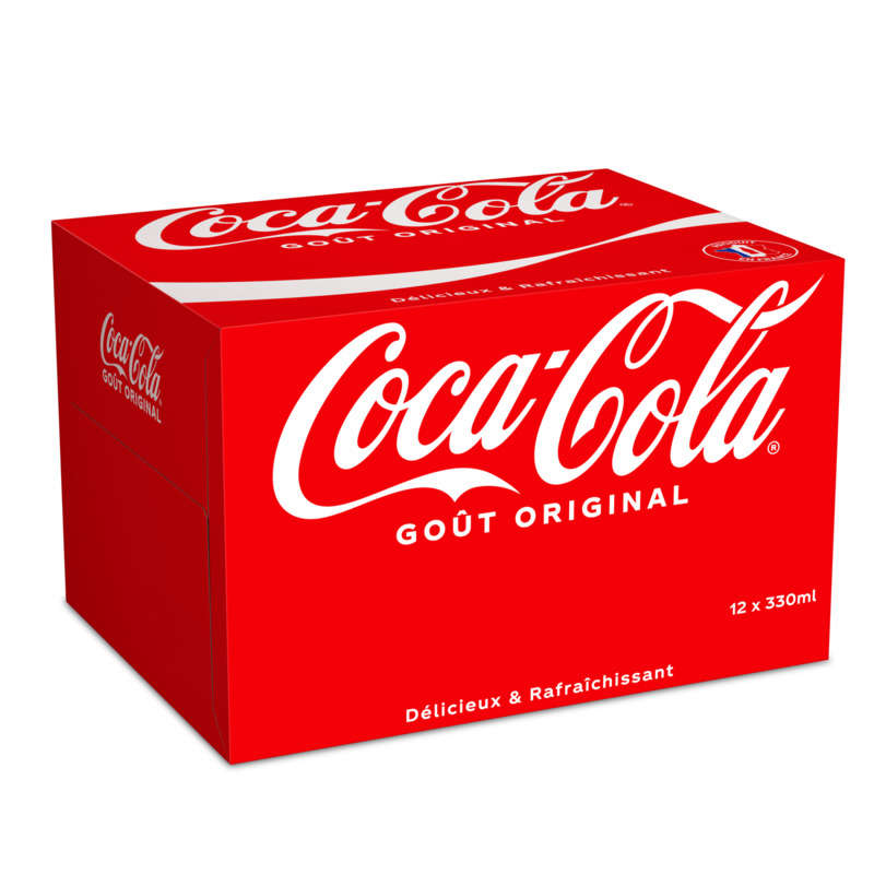 Coca-Cola Original Le Pack Canettes de 12x33cl