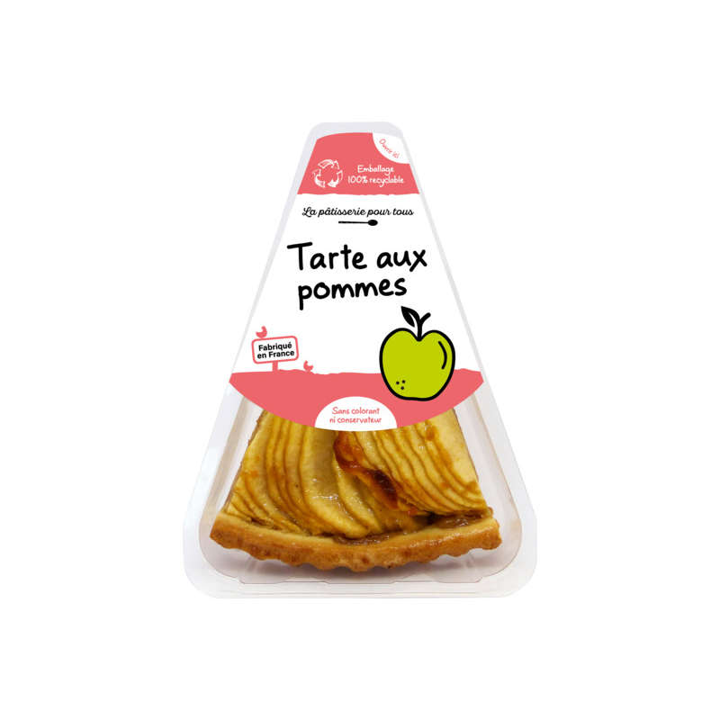 Apple pie slice 140g