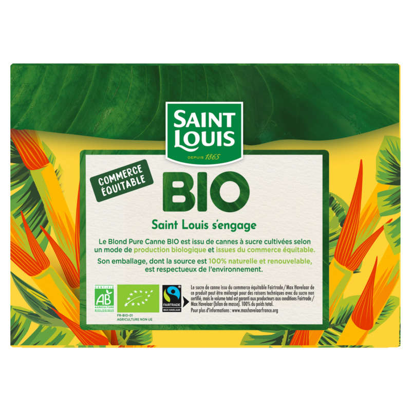 Saint Louis Hexagone Pure Canne Bio 750g