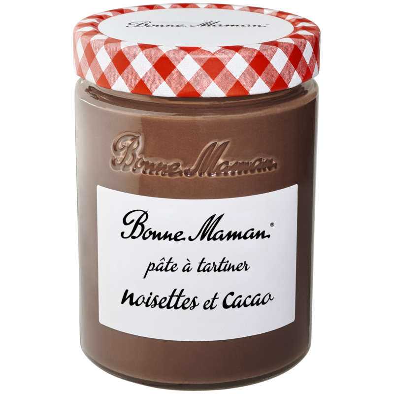 Bonne Maman Pâte à tartiner noisette et cacao 580g