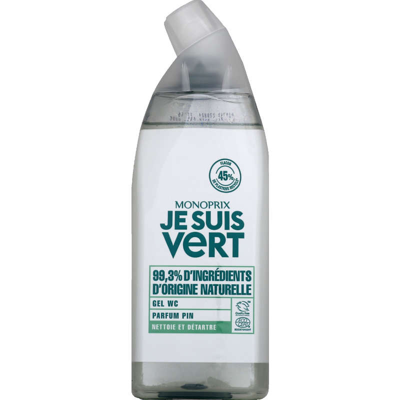 Monoprix toilet gel cleaner pine scent 750ml