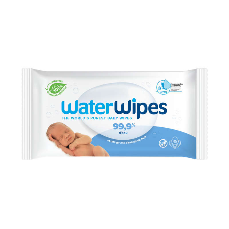 Waterwipes Lingettes Bébé X48