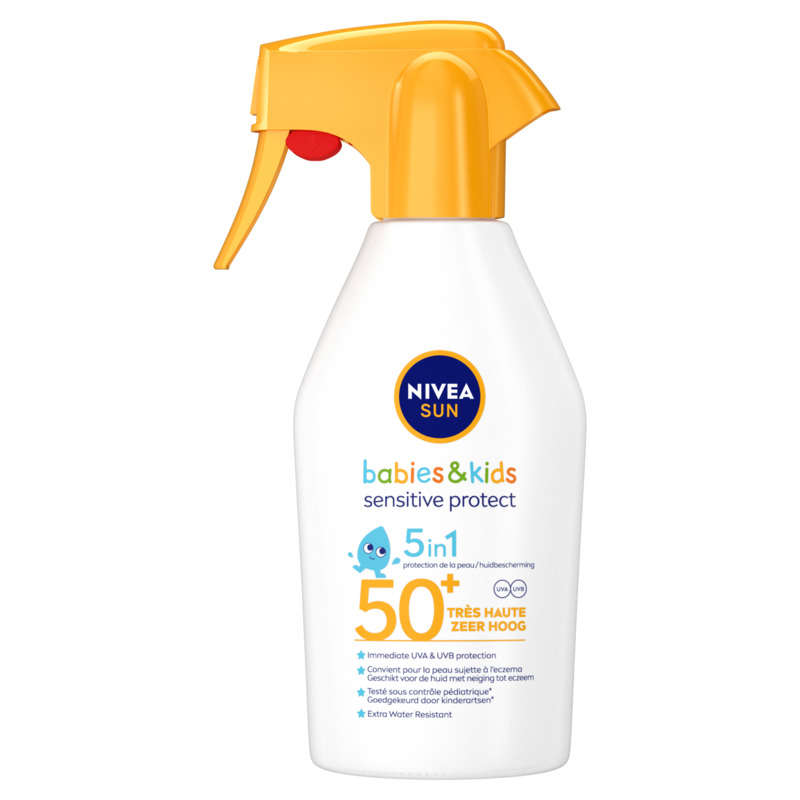 Nivea Sun Spray Solaire Bébé Et Enfants Peaux Sensibles Fps 50+ 270ml