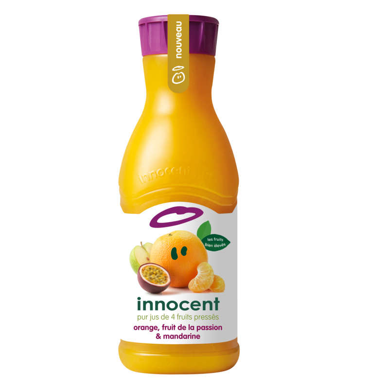 Innocent orange juice & Passion and Mandarin 900ml