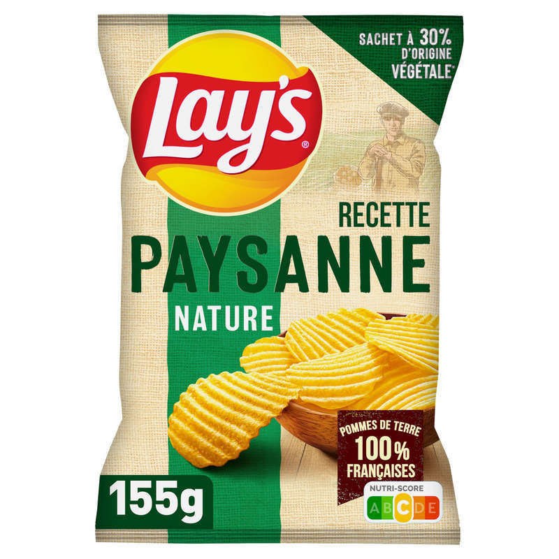 Lays Chips Paysannes nature 155g