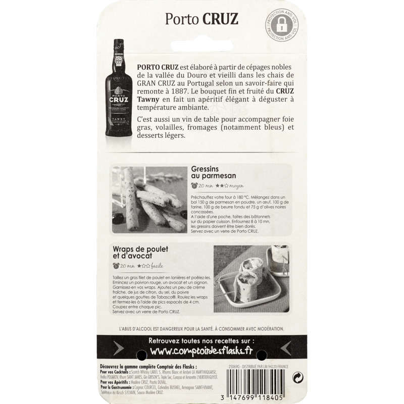 Porto Cruz rouge 200ml