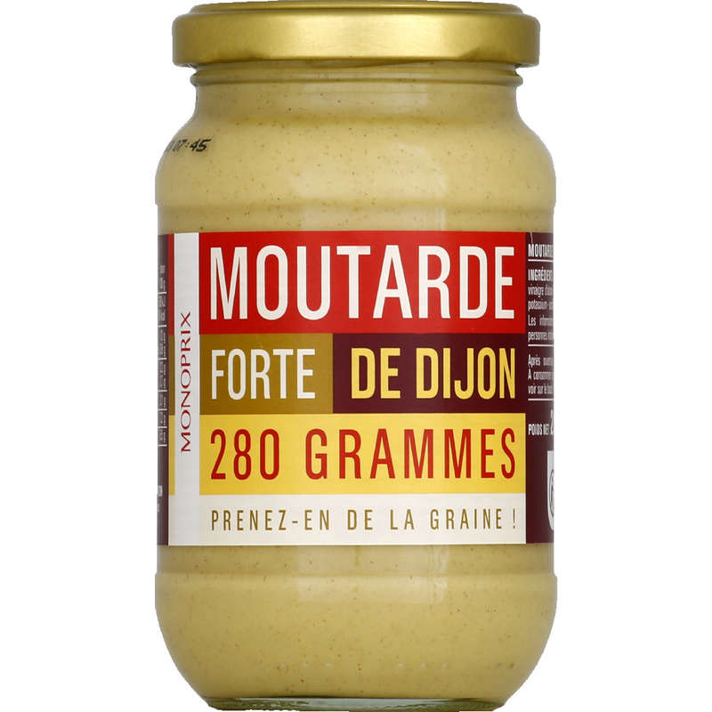 Monoprix Moutarde de Dijon 280g