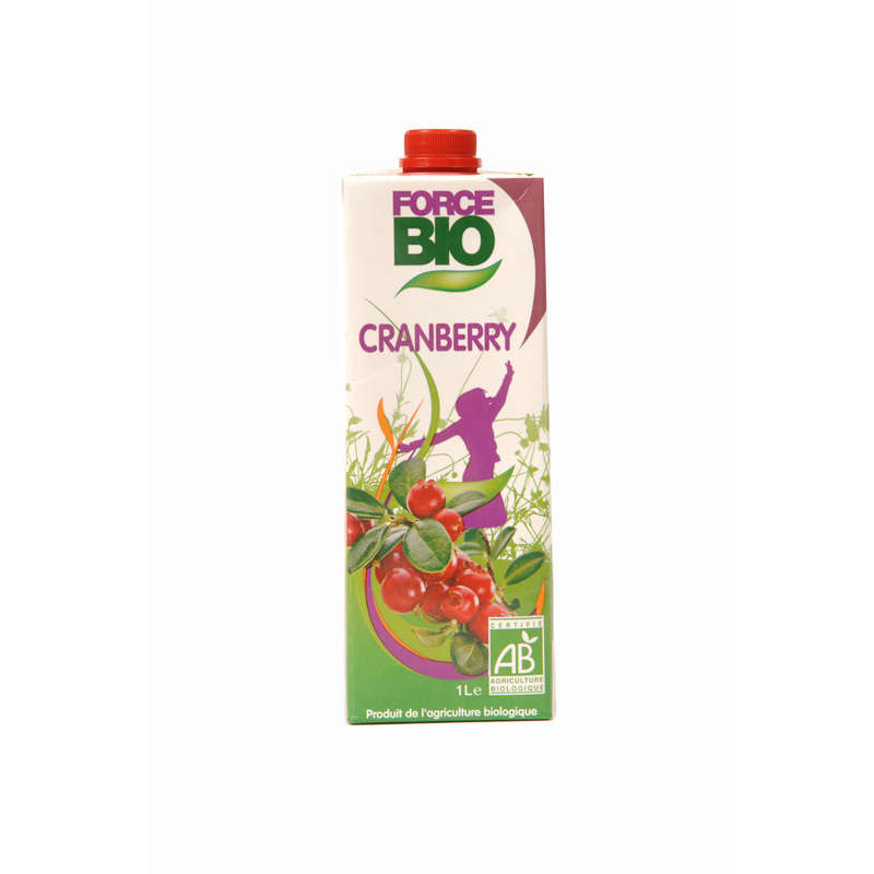 Force Bio Cranberry 1L