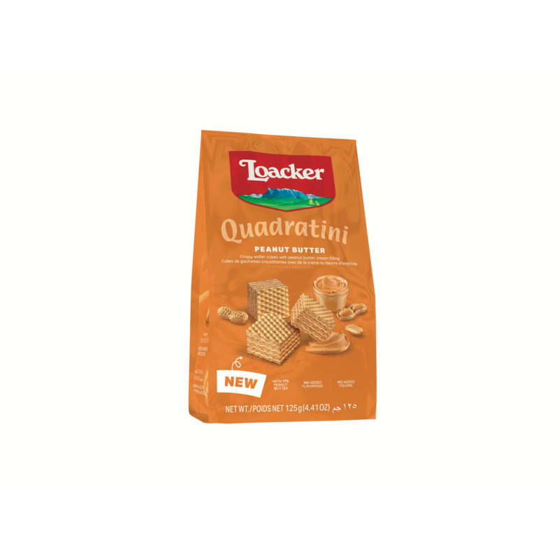 Loacker Cubes de gaufrette croustillan 125g