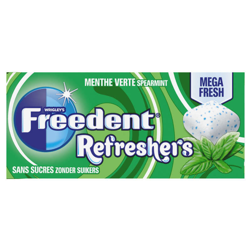 Freedent Refresh spearmint 18g