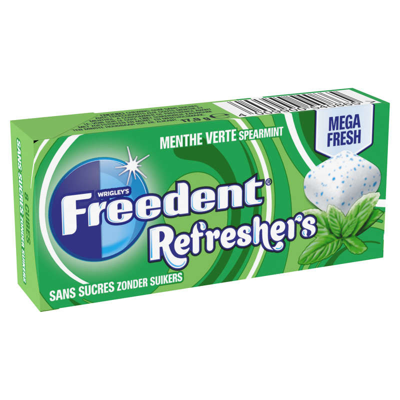 Freedent Refresh spearmint 18g