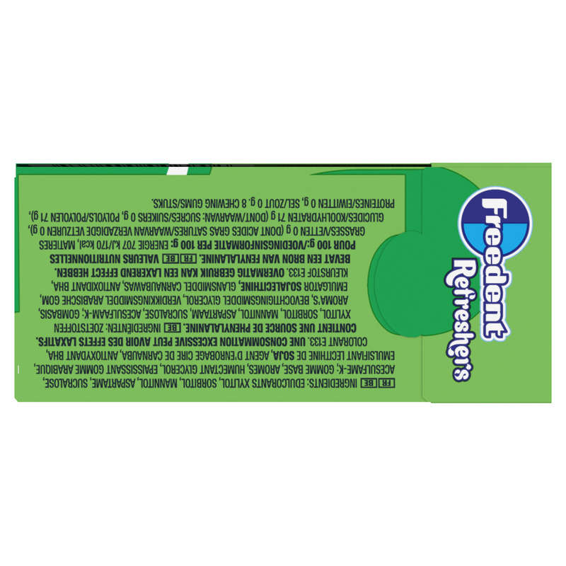 Freedent Refresh spearmint 18g